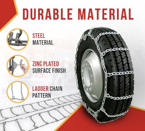 Mytee Products Twist Link Semi Truck Chains