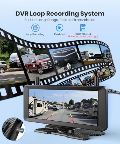 Wireless Rear View Camera for RV