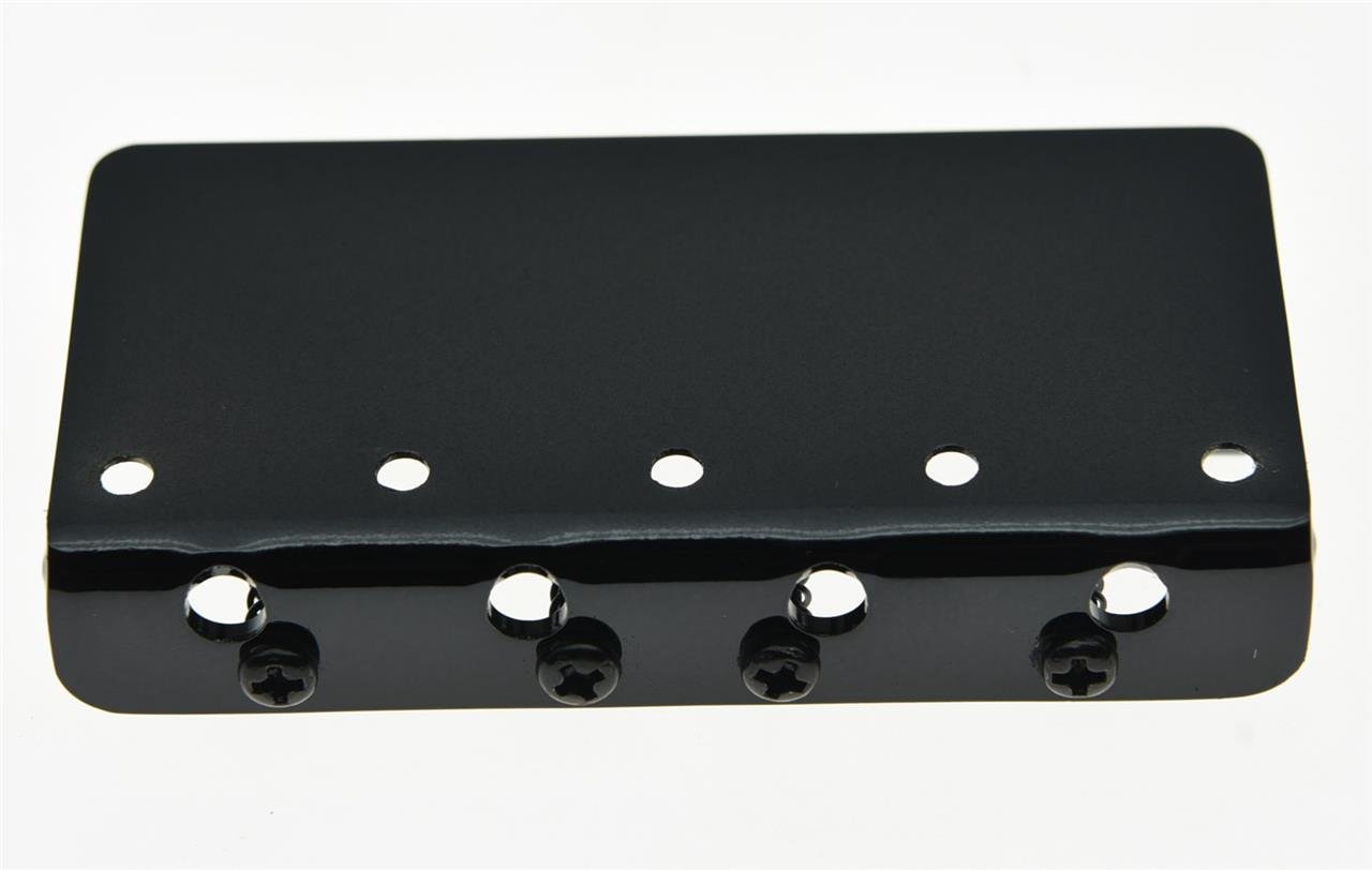 KAISH Czarny 4-strunowy mostek do gitary basowej do jazzu J basu Precision P Bass