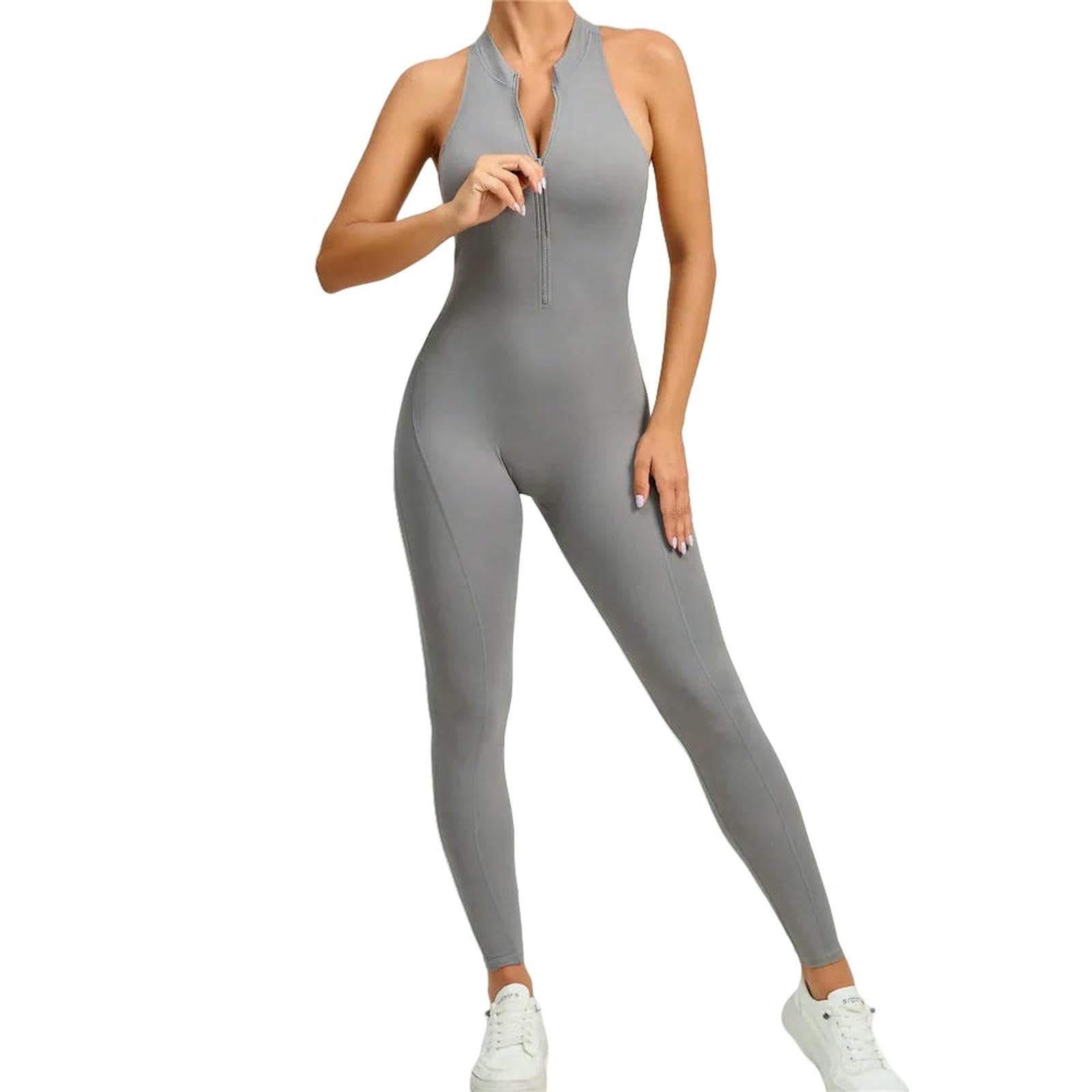 bielizna modelująca damska podkładka dresowa zestaw do jogi jednoczęściowy trening Scrunch legginsy pajacyki sport siłownia aktywny strój do ćwiczeń odzież kolor-10-S mniejszy