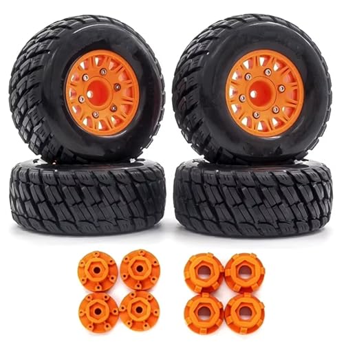 Pneus RC 1/8 tout-terrain à crampons pour franchir les obstacles sans patiner