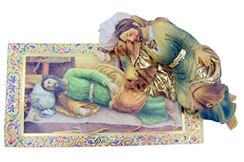 Estatua católica de San José dormido, 4 pulgadas