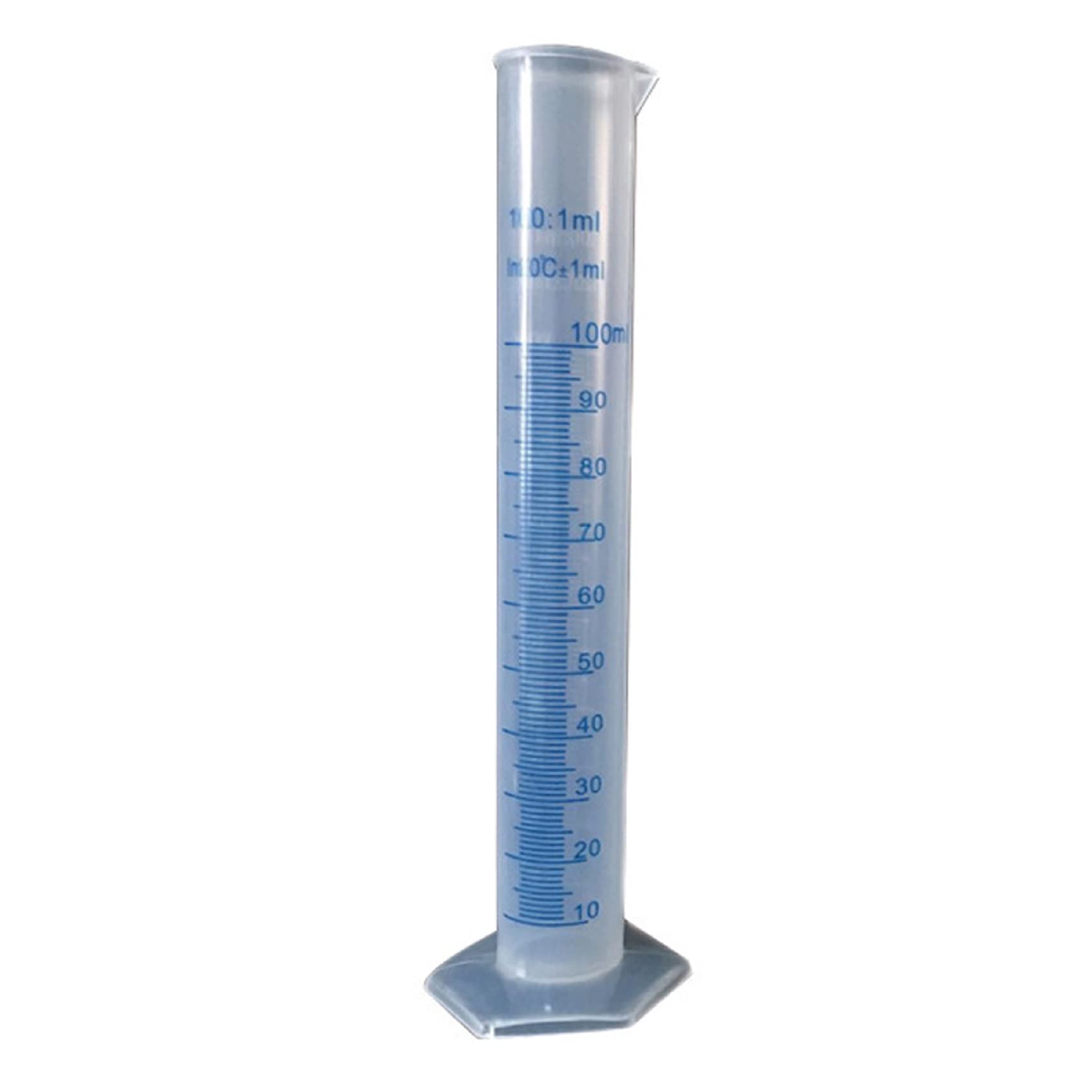 Buy Plastic Graduated Cylinder Beaker, Science Measuring Test Tube