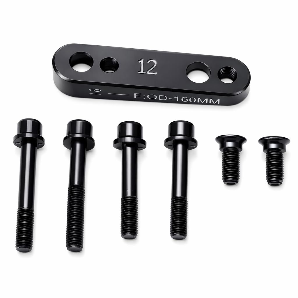 Adapter do Montażu na Hamulcu Tarczowym do Roweru Górskiego Ultralekki Płaski Zacisk Hamulca Tarczowego Adapter do Montażu na Rowerze Szosowym Prezent