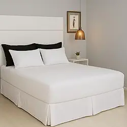 Jogo de Lençol Queen Malha 100% Algodão Liso com Elástico 3 peças Toque Macio Top (Branco)