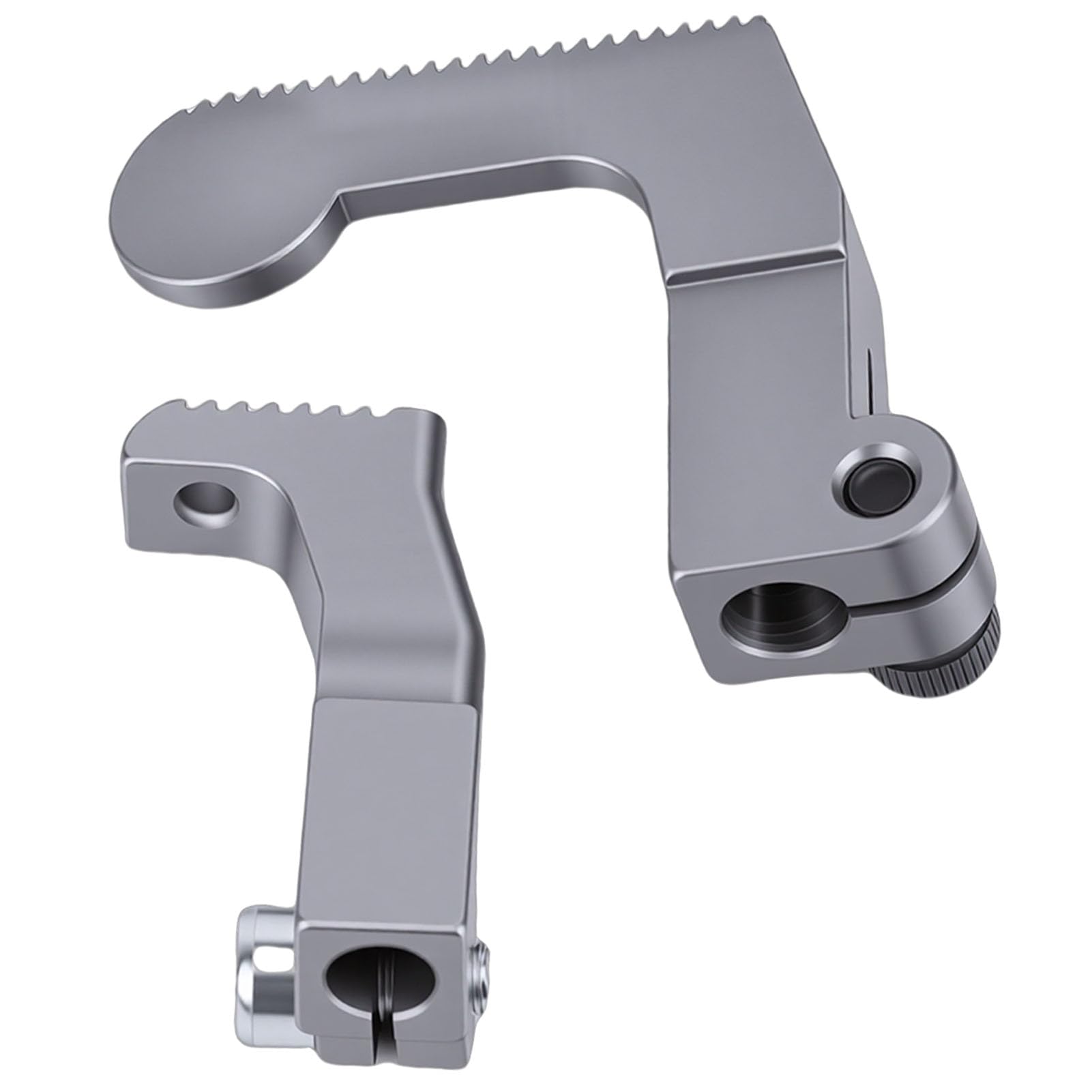 Generic Juego de Prensatelas para Máquina de Coser, Pies de Borde de Acero Inoxidable Duraderos para Máquinas de Colchones 5625, 2 Unidades para Coser Colchones Suaves