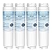 Finest-Filters Fridge Water Filter Compatible with Bosch UltraClarity 644845 REPLFLTR10 00740560 9000194412 9000077104 Neff Gaggenau Miele/Haier 0060820860 0060218743 Rangemaster DxD 90170 (4 Pack)