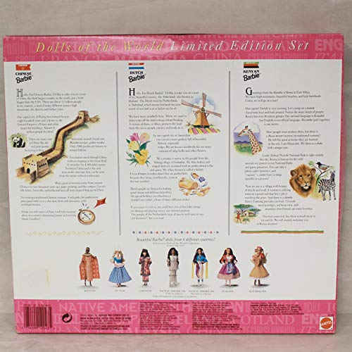 Barbie Dolls of the World Set - Muñecas Chinas, Holandesas y Kenianas miniatura 2