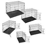 Material Box: Metall mit Kunststoff - Tragegriff, Material Wanne: Kunststoff, Farbe: schwarz, Größe wählbar: S - XXL