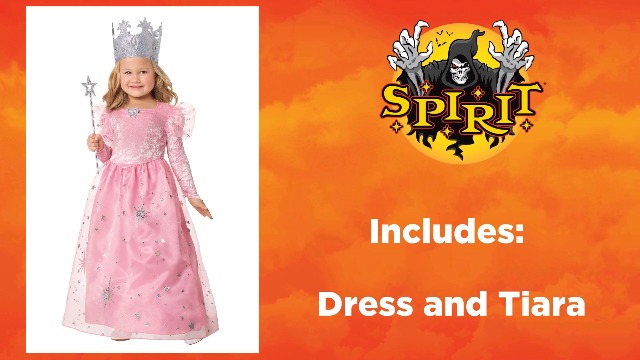 Disfraz de Glinda para niño pequeño miniatura 2