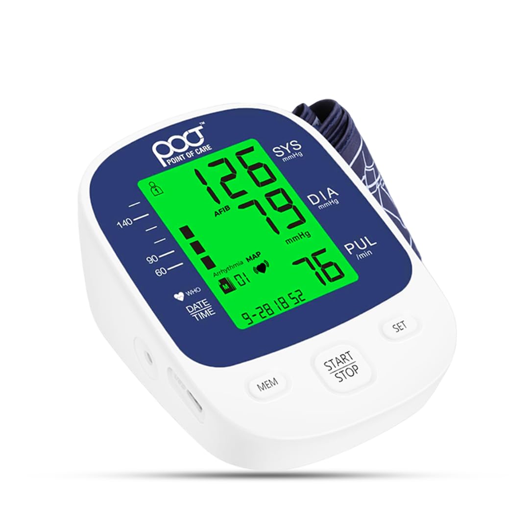 Blood Pressure Monitor PBM09 ADVANCE, Rechargeable, Color Changing (Arm 22-36 cm)