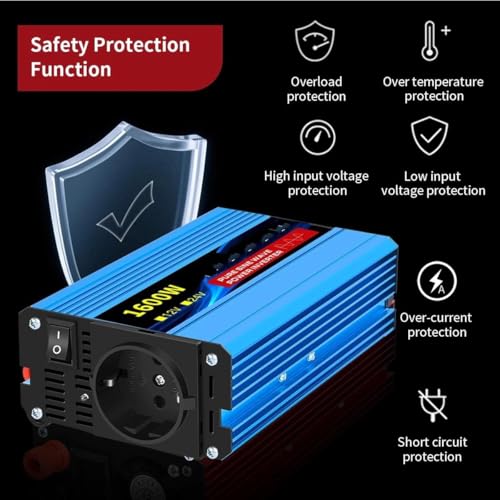 Onduleur 24V 220V pour éviter les coupures de courant et protéger l'électronique sensible - 3