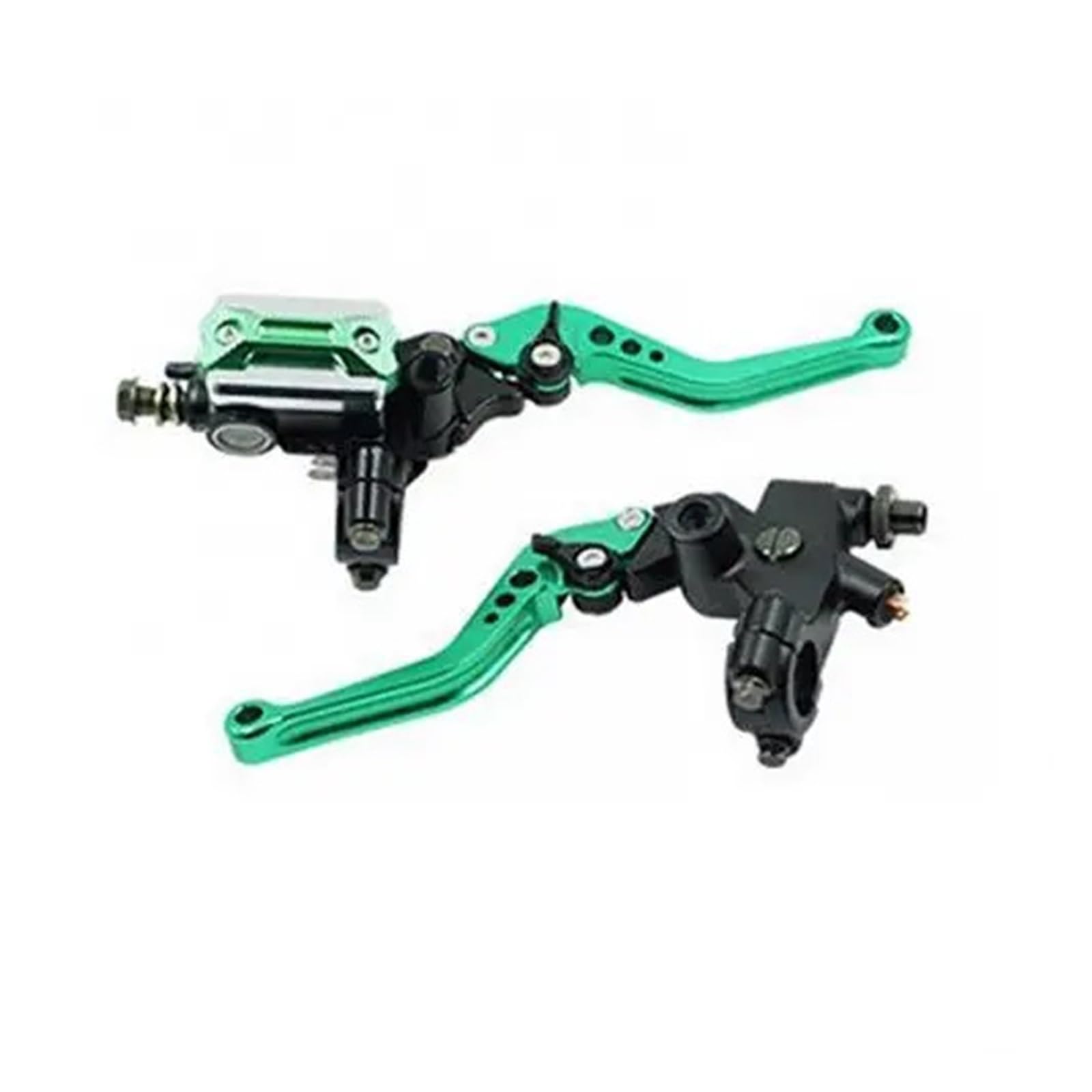 MWBDJFOD 2Pcs 22mm CNC Hydraulic Disc Brake Upper Pump Motorcycle Clutch Handbrake Levers Motorcycle Handle Clutch Lever Set Brake Handlebar Clutchs Brakes Levers