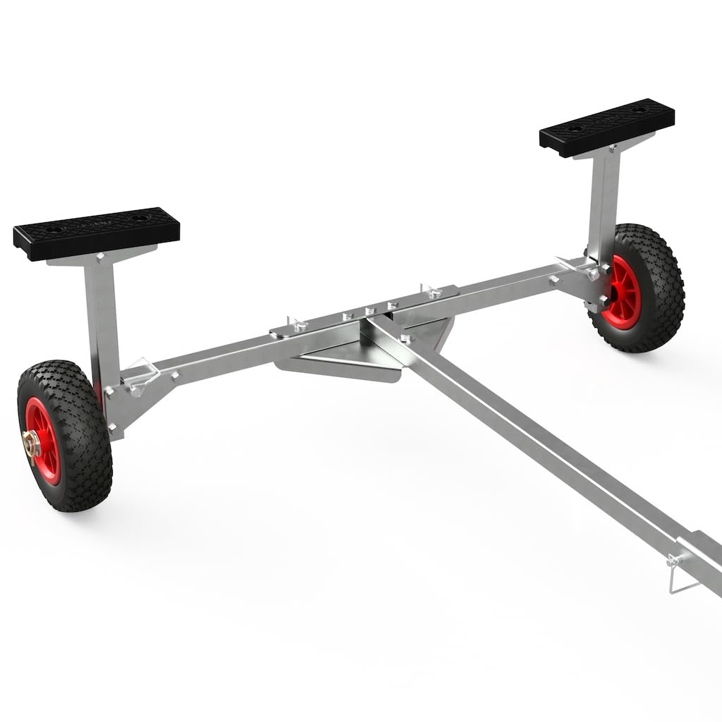 Carrello alaggio Pieghevole per Barca SUPROD TR200, PU, Ø 200 mm