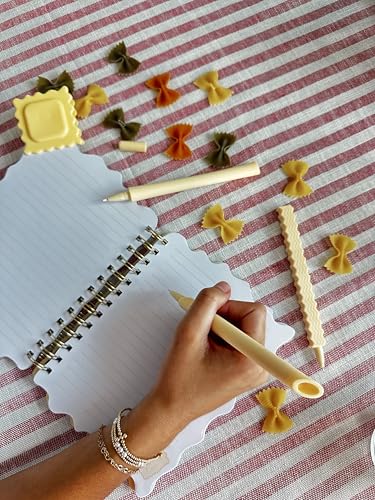 Image of NPW Ravioli Notebook - Softcover Lined Journal with Pasta-Themed Cover, Fun & Unique Gift for Foodies & Stationery Lovers