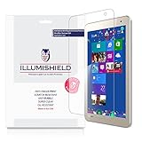 iLLumiShield - Toshiba Encore 2 Write 8 Screen Protector with Lifetime Replacement Warranty - Ultra Clear HD Film with Anti-Bubble and Anti-Fingerprint - High Quality Invisible LCD Shield - [2-Pack]