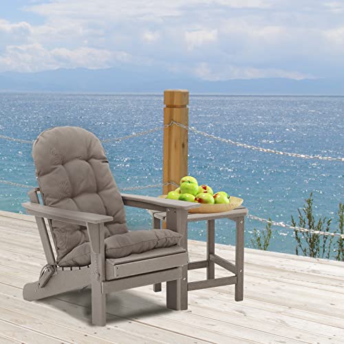 Outdoor Patio Adineondack Cushion Rocking Chair Cushions, Waterproof, Durable (Brown) #TOP1