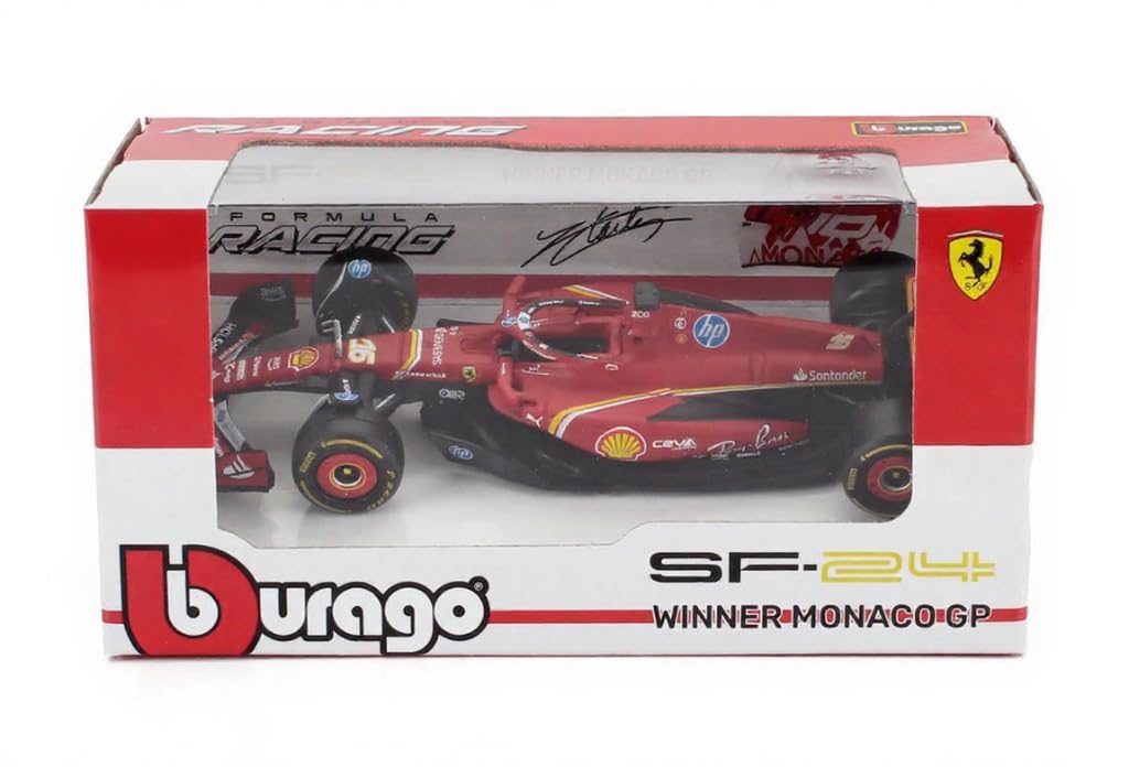 Amazon.co.jp: ブラーゴ F1 フェラーリ ミニカー 1/43 Ferrari SF-24