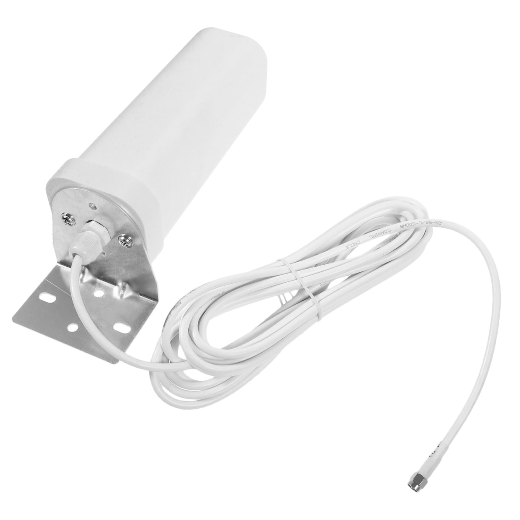 COLLBATH Antenne 4g Omnidirectionnelle Haute Sensibilité pour Routeur 3g 4g Extérieur Intérieur, Antenne Réseau Mobile, Signal Renforcé pour Maison et Bureau, Compatible Modem, Noire