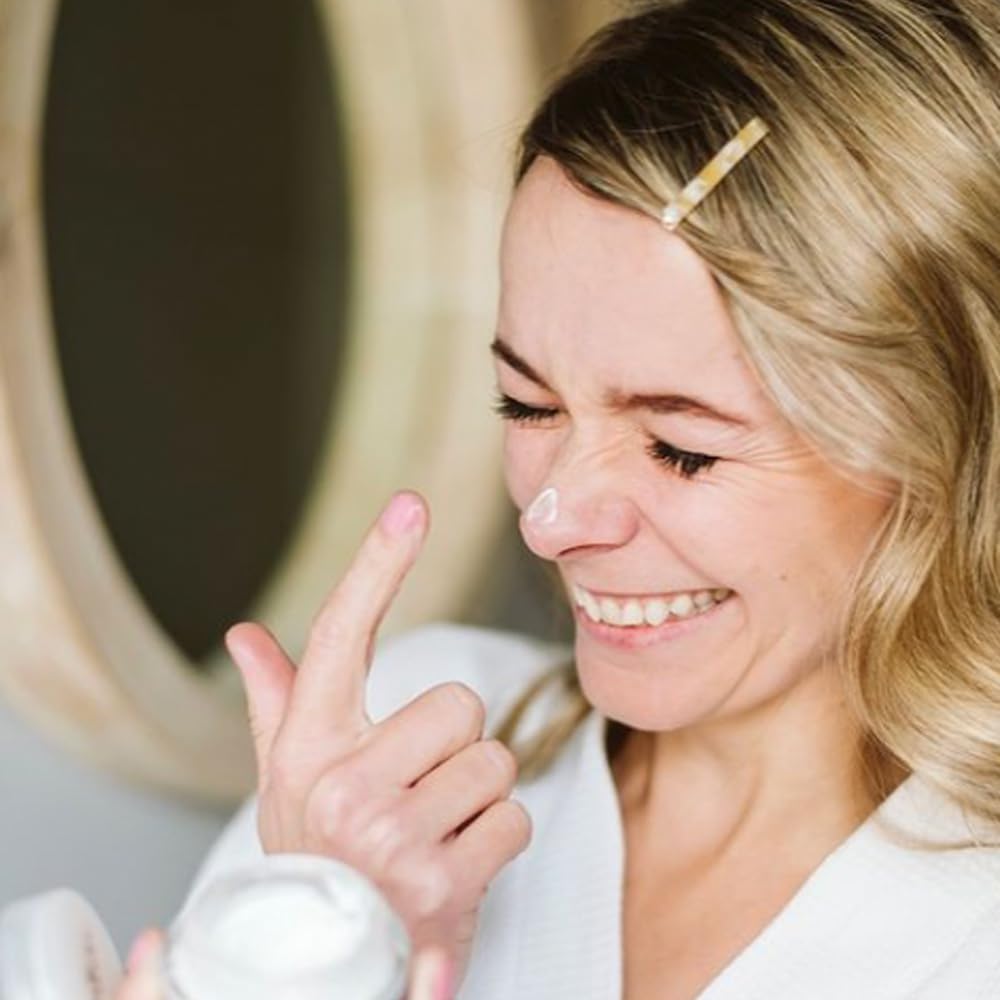 Urban Veda Night Cream for Face Care | Pimple Cream with Tea Tree Oil | Vitamin C Collagen Peptides Cream | Pore Minimizer for Face with Eucalyptus Oil| Face Moisturizer for Oily Skin Care| 1.70 Fl oz