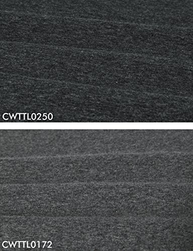 H2H Women B asic Fitted Soft Lightweight Long Sleeve Deep V Neck T Shirt Tee Charcoal US L/Asia L (CWTTL0250)