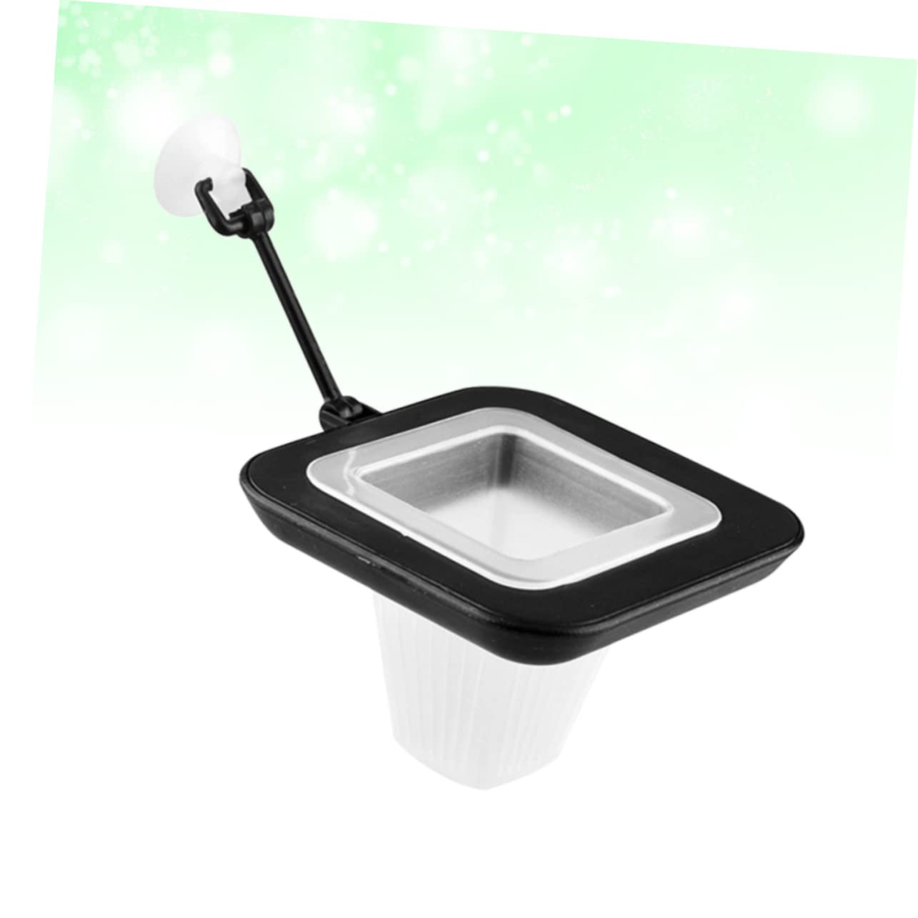 VANZACK Red Worm Cup Fish Feeder for Aquarium Funnel Design Enhance Fish Tank's Beauty