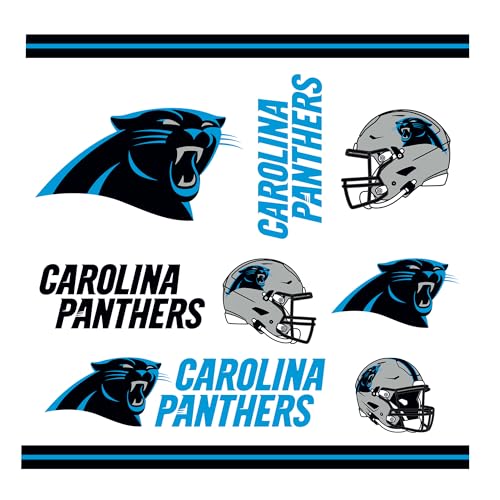 Image of Rico Industries NFL Football Carolina Panthers Double Wall 20oz Tritan Tumbler