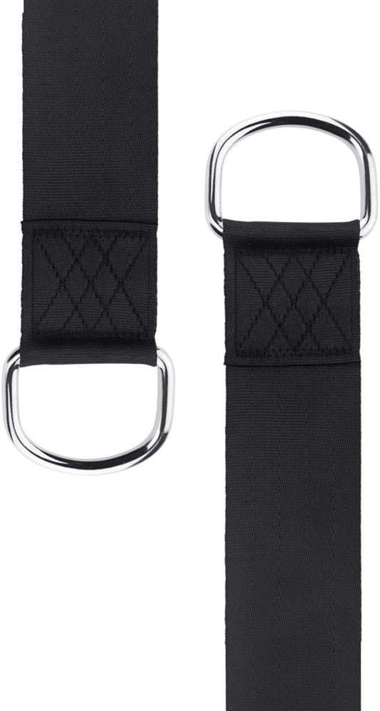 Tree Swing Hanging Straps, 5/10ft Long Polyester Straps with 2 Heavy Duty Safety Lock Carabiner Hooks, Holds Up to 2200lb - Image 5