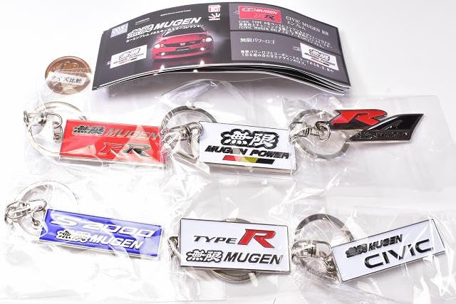 Amazon | 無限 MUGEN カーエンブレム メタルキーホルダーコレクション 