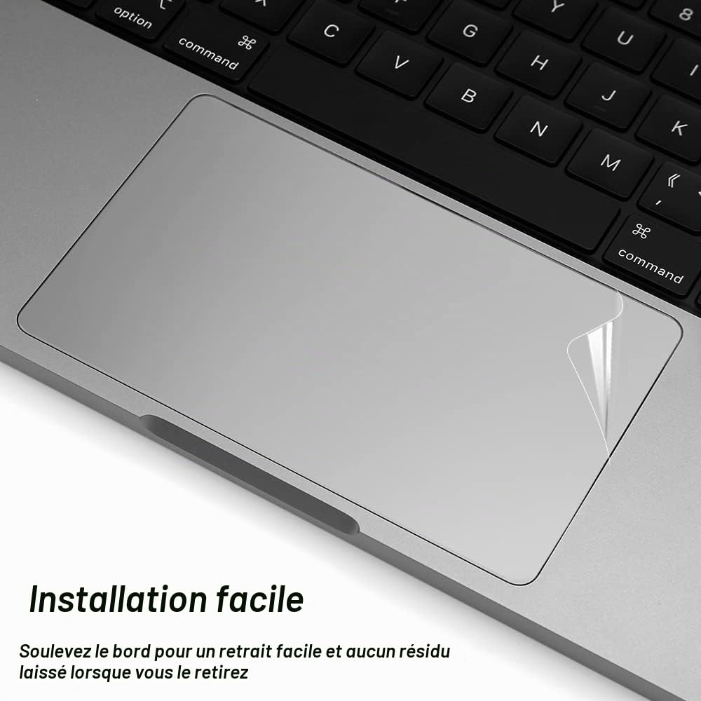 Coque de protection pour pavé tactile pour MacBook Pro 14" avec puce M5 A3434 - Anti-rayures et anti-poussière - Accessoires pour pavé tactile (mat)