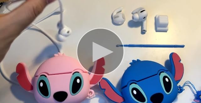 7 in 1 Stitch Airpods Pro Kit, Fashion Cute Funny Cool