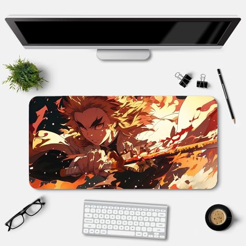 Image of Anime fearturing Large Gaming Mouse Pad, Extended Desktop Mat, 58 x 28 cm. (DS 1)