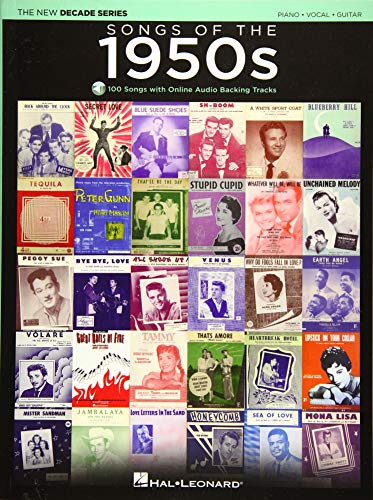 Songs of the 1950s The New Decade Series with Online Play-Along Backing Tracks