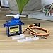 Hosyond 10 Pack Servo Motors SG90 9G Micro Servo for RC Robot Helicopter Airplane Boat Remote Control Toys, Servo for Arduino Project, Blue