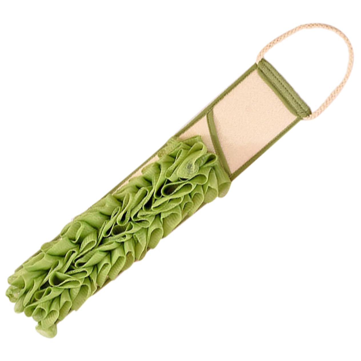 OATIPHO Portable Double Sided Back Exfoliating Bath Towel Body Scrubber for Shower Cleansing Cloth for Back Neck and Shoulders Safe Material for Gentle Exfoliation Present for Friends