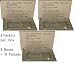 U.S. Military Fire Starter Trioxane Fuel Bars 3 Boxes of 3 Bars = 9 Bars Total