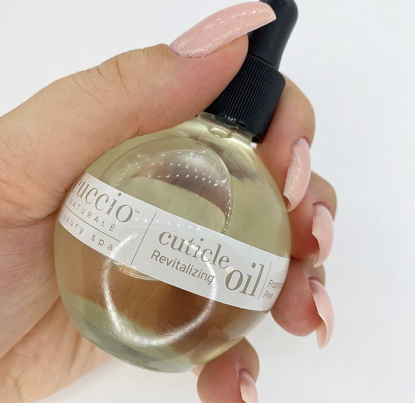 Image of Cuccio Naturale Fragrance Free Revitalizing Cuticle Oil, Lightweight Fast-Absorbing Hydrating Nail & Cuticle Conditioner, Cold-Pressed Oils + Vitamin E, 2.30 Fl Oz (Pack of 2)
