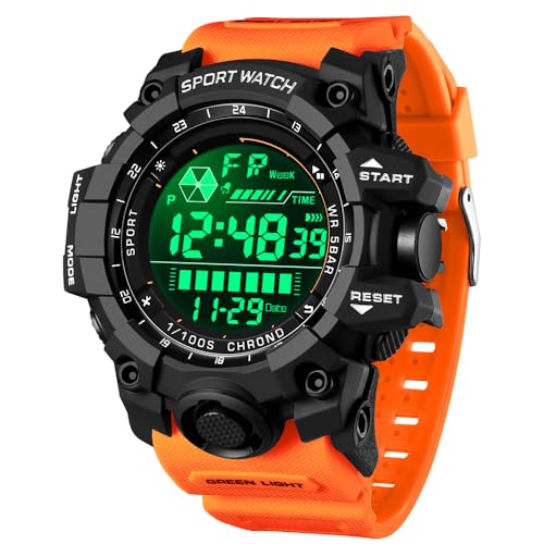FANMIS Mens Military Multifunction Digital LED Watch Electronic Waterproof Alarm Quartz Sports Watch2