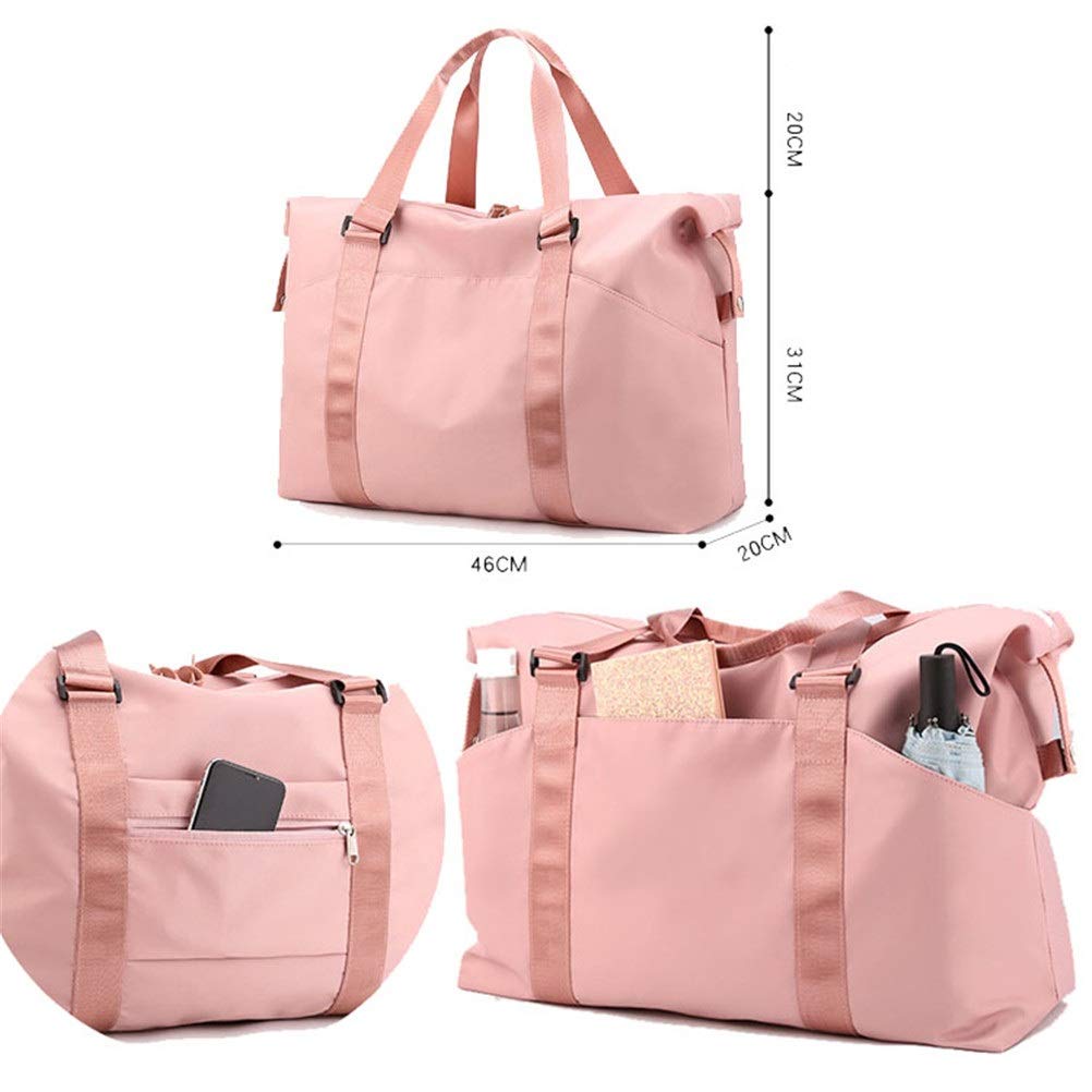 SZLX Travel Duffel Bag weekendtas met trolley-hoes, droog en nat
