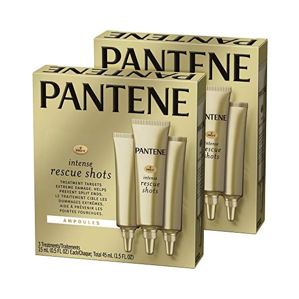 Pantene Rescue Shots 1.5 Fl Oz, Twin Pack