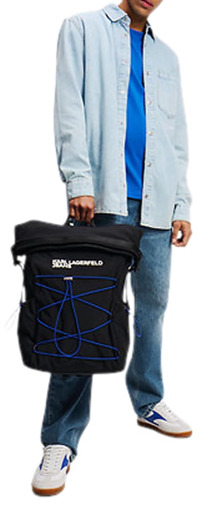 KARL LAGERFELD JEANS, Hombre, Pantalón Deportivo Esencial con Logo, Ajuste Ajustado