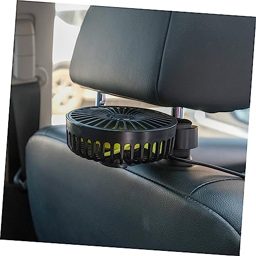 Ventilador de coche USB Homoyoyo para asiento trasero y circulacion de aire 3