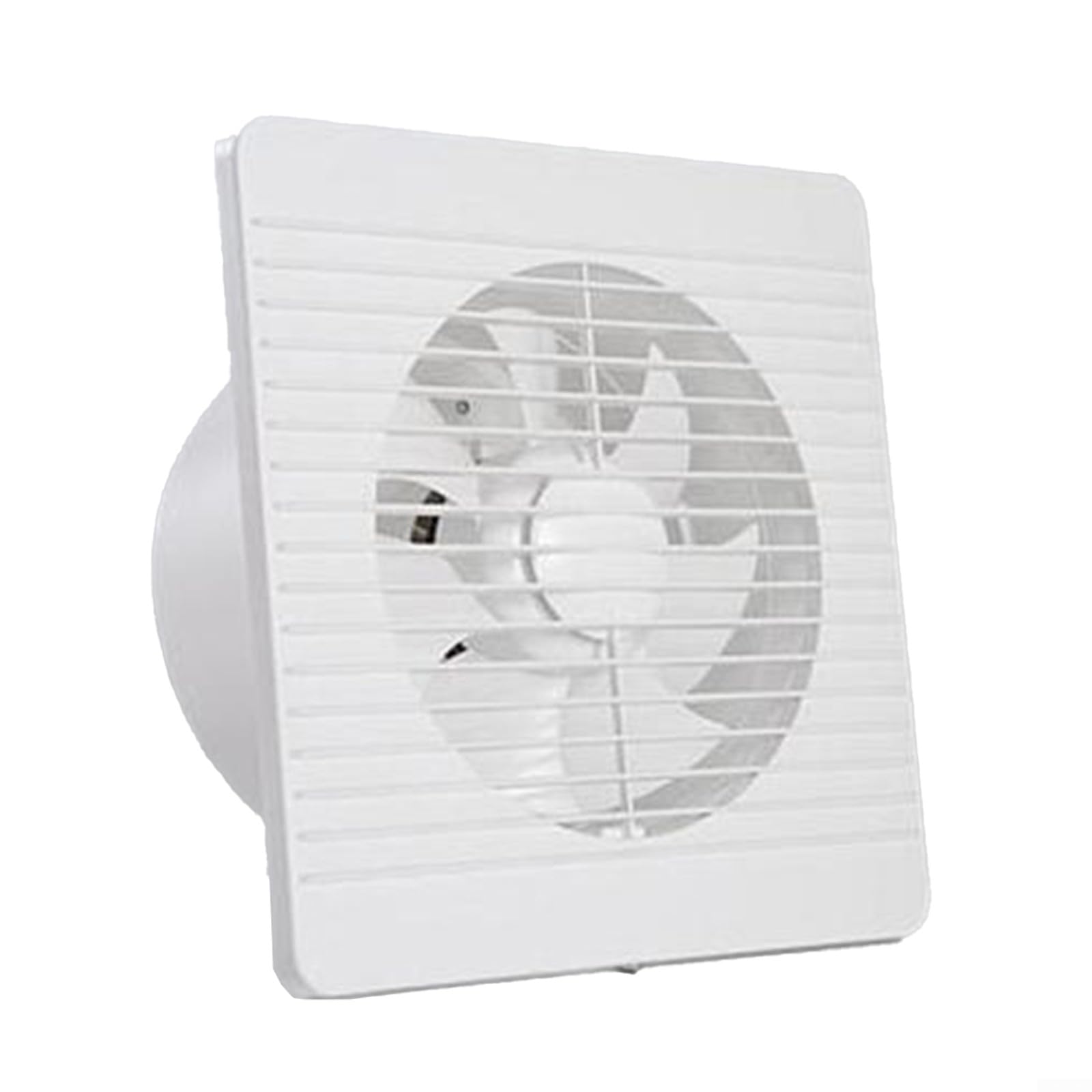 Potente extractor de pared de 6 pulgadas para baño, cocina y oficina, ventilador extractor de ventanas para cocina, techo, solución de ventilación silenciosa y eficiente