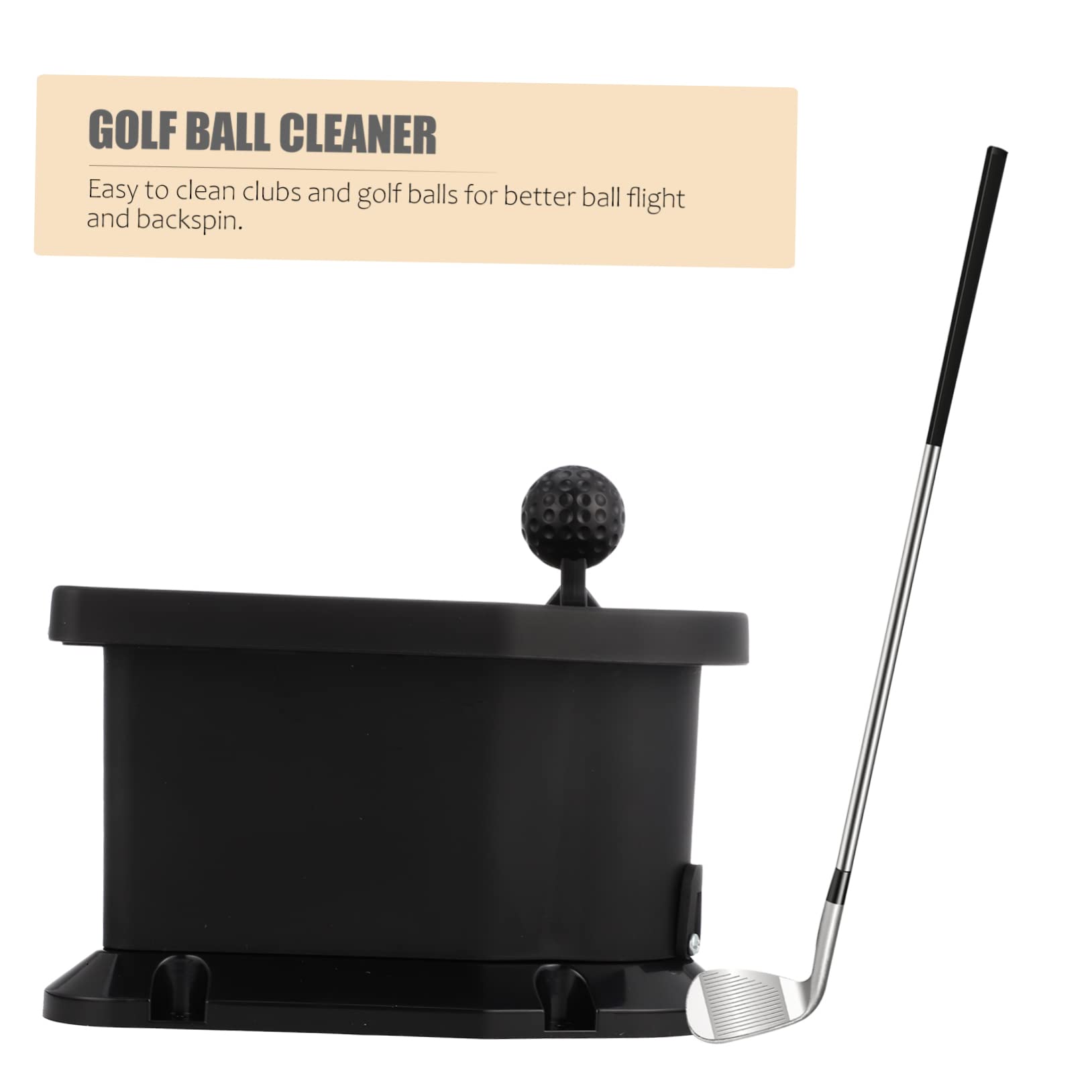 Toyvian Arandela De Varilla para Golf Limpiador De Bolas De Club Herramienta De Limpieza para Palos De Golf Lavador De Bolas para Uso Coches y