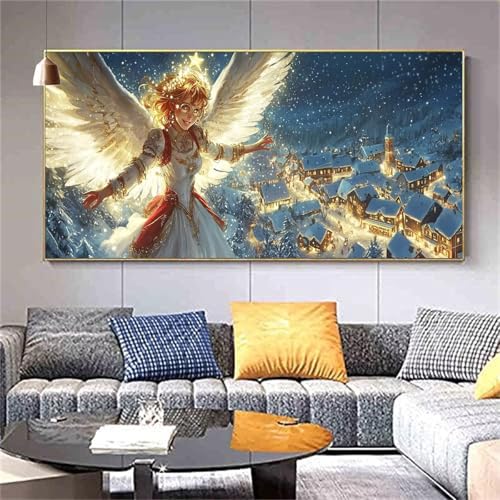 Cristal Painting Complet motif anges, l'idée de cadeau femme idéale pour un anniversaire