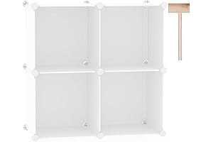 C&AHOME 4 Tier Cube Storage Organizer