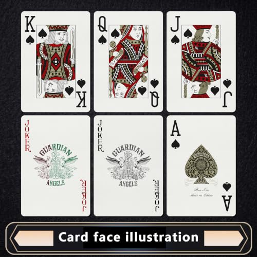 Cartas Premium Texas Hold'em Ben Niu con Estuche de Cuero miniatura 3