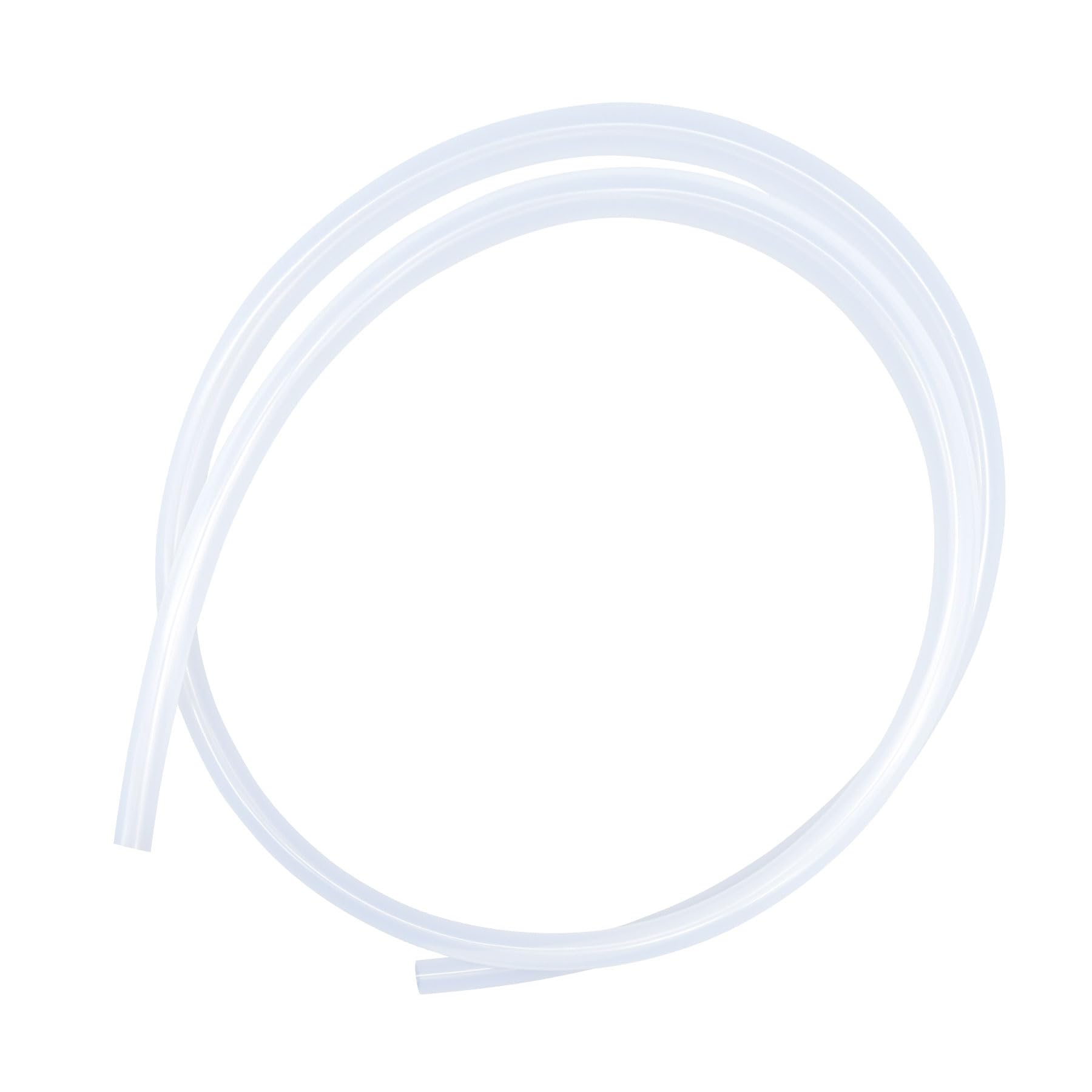 Imeistek Transparent Silicone Tubes 6.4Mm Id X 9.5Mm Od (1 Metres),Flexible Clear Food Grade Silicone Tube Hose For Air/Water Pump Transfer,Homebrew,Aquarium