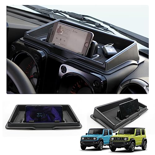 Organizador panel de instrumentos Jimny para rutas todoterreno con soporte de GPS