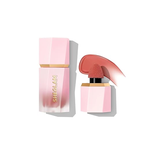 SHEGLAM Color Bloom Liquid Blush Makeup for Cheeks Matte Finish - Devoted